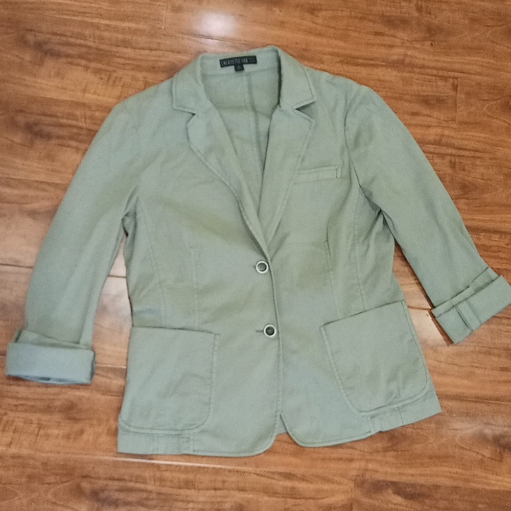 Lafayette 148 New York Pale Green Blazer, 6